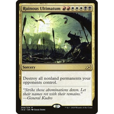 Ruinous Ultimatum