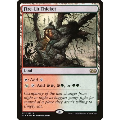 Fire-Lit Thicket