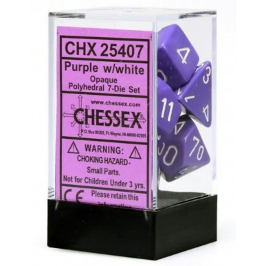 Chessex - Set 7 Dadi - Opaque...