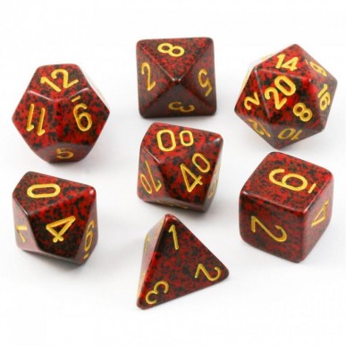 Chessex - Set 7 Dadi - Speckled Mercury