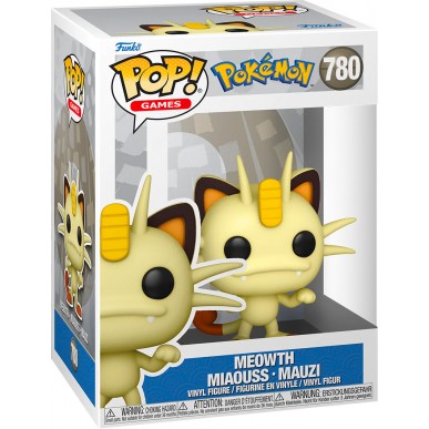 Funko Pop Games 780 - Meowth - Pokémon