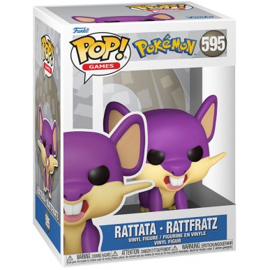 Funko Pop Games 595 - Rattata - Pokémon