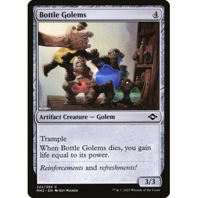 Bottle Golems