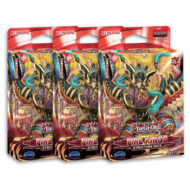 Fire Kings - 3x Structure Deck (1a...