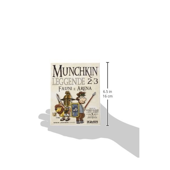 Munchkin - Leggende - 2 E 3 Fauni e Arena (Espansione) Party Games