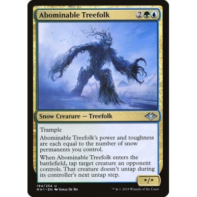 Abominable Treefolk