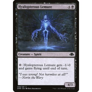 Lemure Hyalopterous