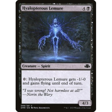 Lemure Hyalopterous