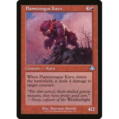 Kavu Lingua Fiammeggiante