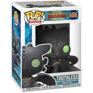 Funko Pop Movies 686 - Toothless - How to Train Your Dragon: The Hidden World