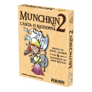Munchkin 2 - L'Ascia o Raddoppia (Espansione) Party Games
