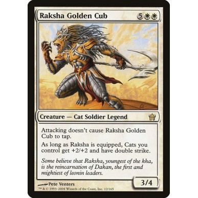 Raksha, Cucciolo d'Oro