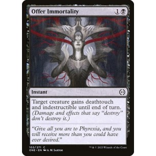 Offrire l'Immortalità