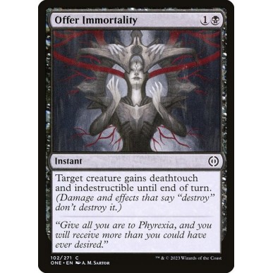 Offrire l'Immortalità