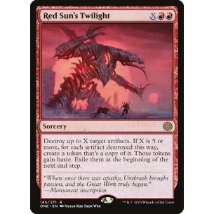 Crepuscolo del Sole Rosso