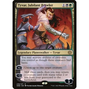 Tyvar, Lottatore Esultante
