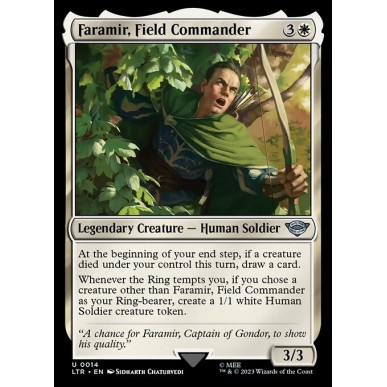 Faramir, Comandante di Campo