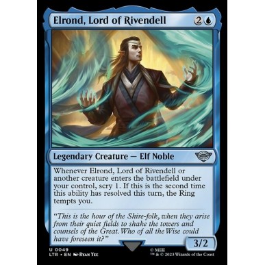 Elrond, Signore di Gran Burrone