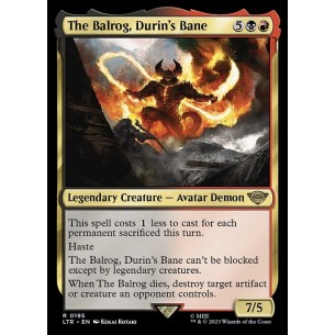 Il Balrog, Flagello di Durin