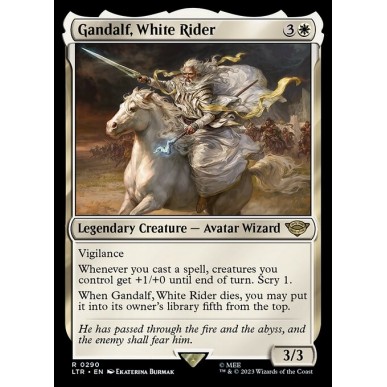 Gandalf, Cavaliere Bianco