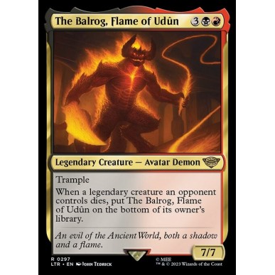 Il Balrog, Fiamma di Udûn