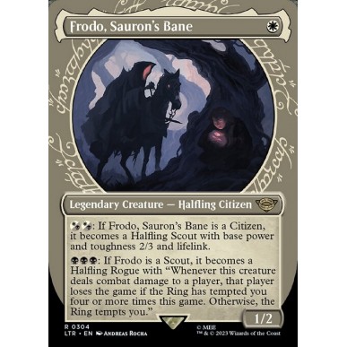 Frodo, Flagello di Sauron
