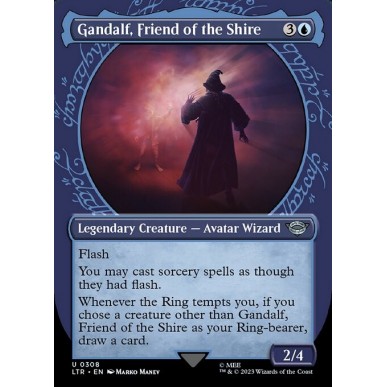 Gandalf, Amico della Contea