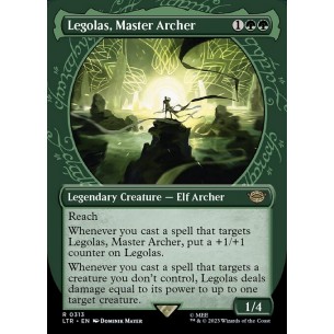 Legolas, Mastro Arciere