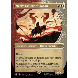 Merry, Scudiero di Rohan