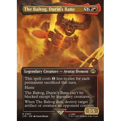 Il Balrog, Flagello di Durin