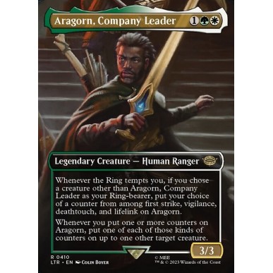 Aragorn, Capo della Compagnia