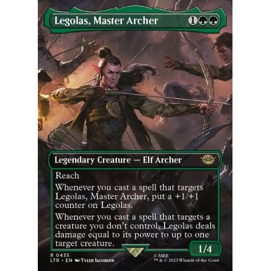 Legolas, Mastro Arciere