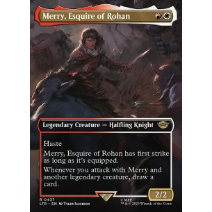 Merry, Scudiero di Rohan