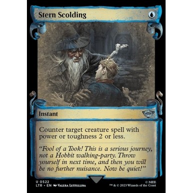 Stern Scolding