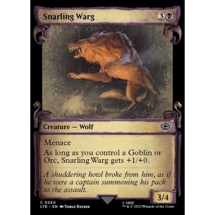 Snarling Warg