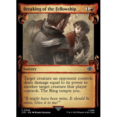 Breaking of the Fellowship