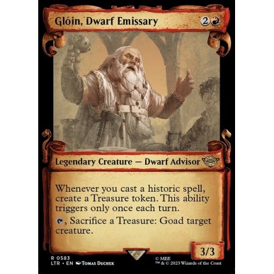 Glóin, Dwarf Emissary
