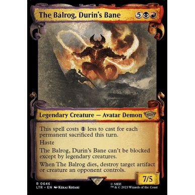 The Balrog, Durin's Bane