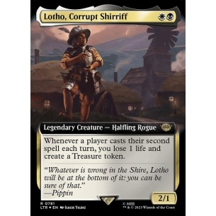 Lotho, Corrupt Shirriff