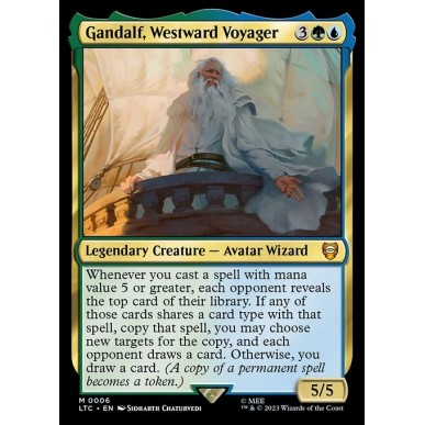 Gandalf, Viaggiatore a Ovest
