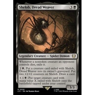 Shelob, Tessitrice Terrificante
