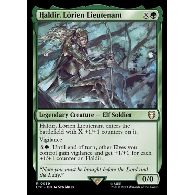 Haldir, Tenente di Lórien