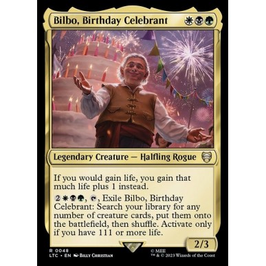 Bilbo, Festeggiato del Compleanno
