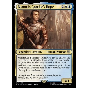 Boromir, Speranza di Gondor