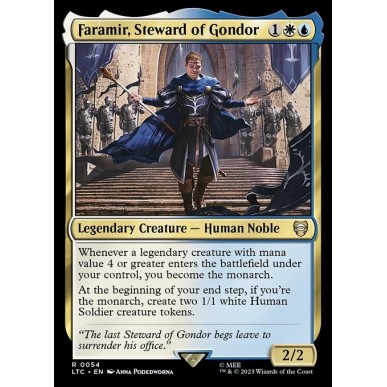 Faramir, Sovrintendente di Gondor
