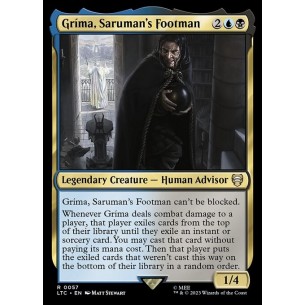 Gríma, Lacchè di Saruman