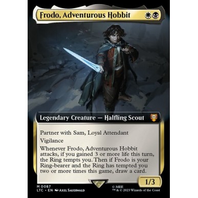 Frodo, Adventurous Hobbit
