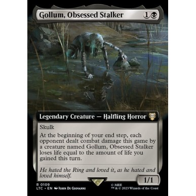 Gollum, Obsessed Stalker