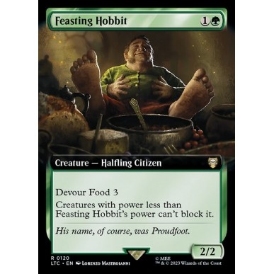 Feasting Hobbit
