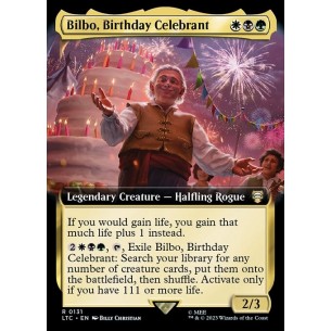 Bilbo, Birthday Celebrant